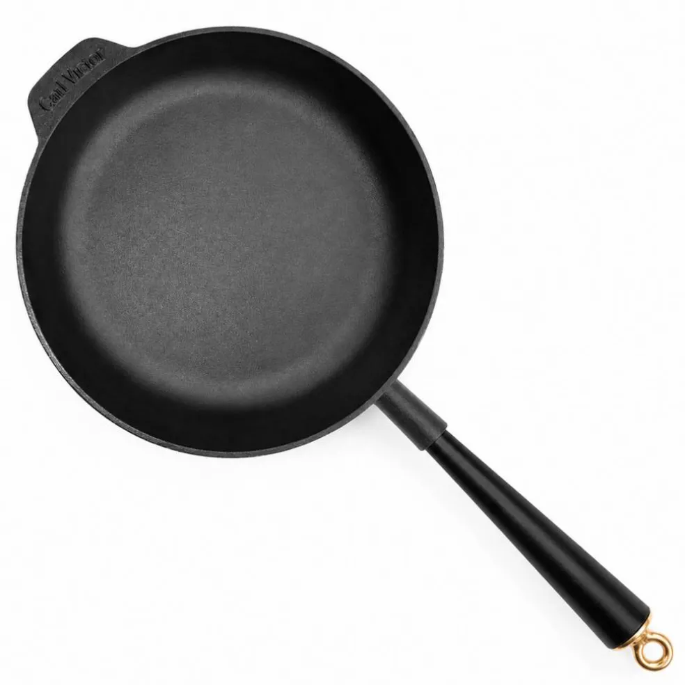 Gold traktørpanne 25 cm, støpejern