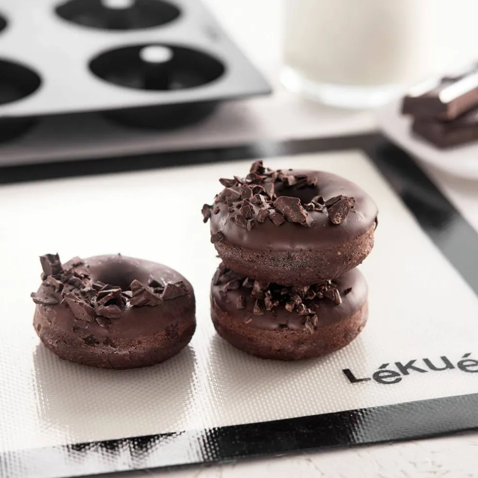 Gourmet Donutform 6 stk Svart