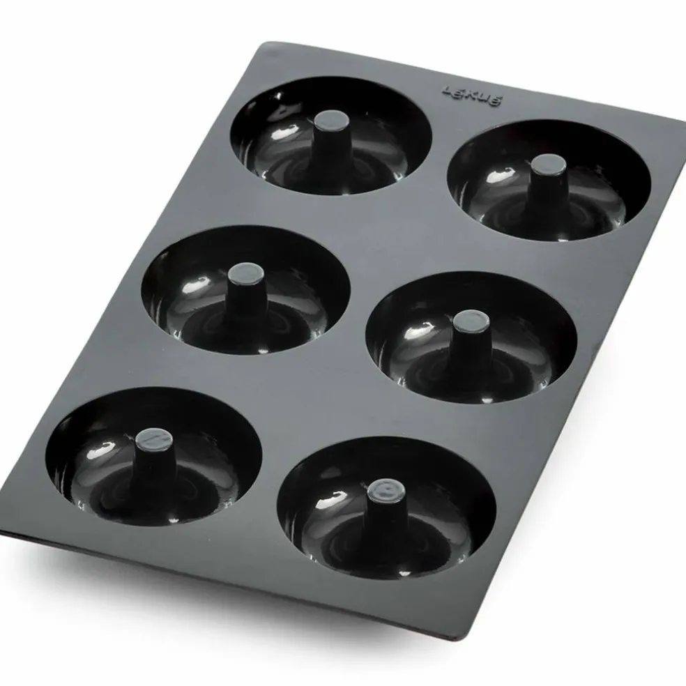Gourmet Donutform 6 stk Svart