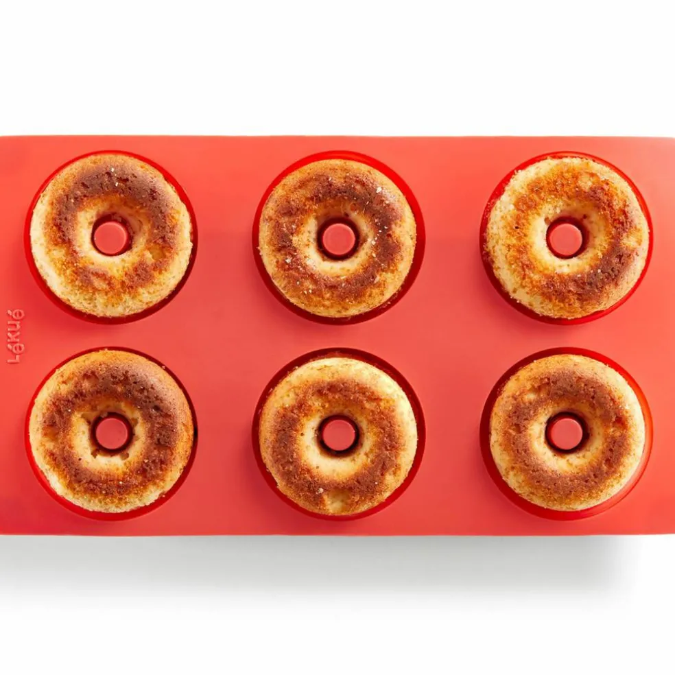 Gourmet Donutform 6 stk Svart
