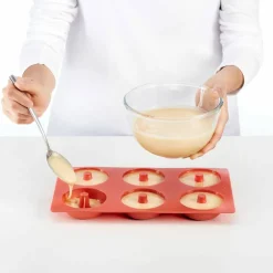 Gourmet Donutform 6 stk Svart