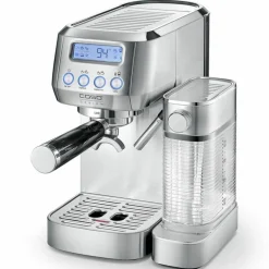 Gourmet Latte espressomaskin, sølv