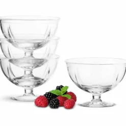 Grand Cru Glasskål på Fot 4 stk