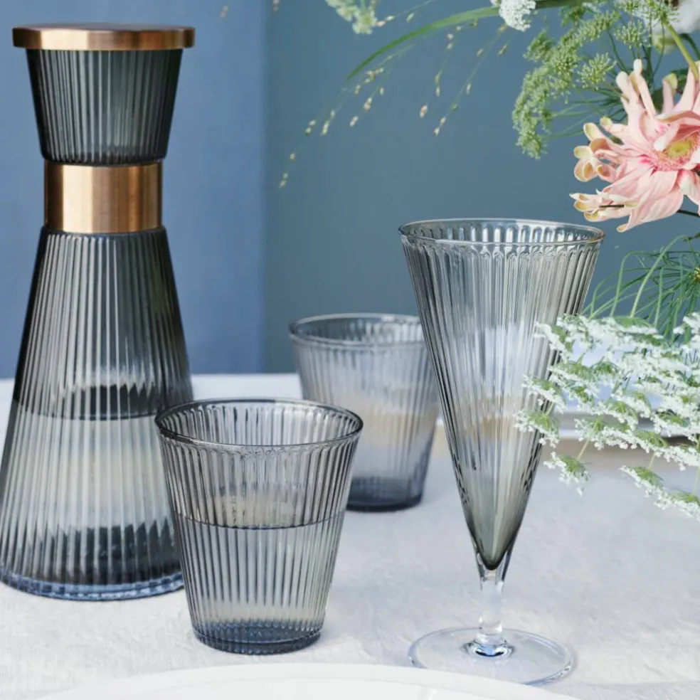 Grand Cru Nouveau champagneglass smoke, 2 st.