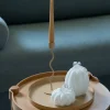 Gresskar hvit, 10 cm