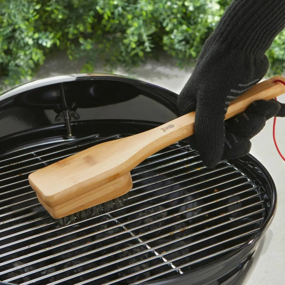 Grillbørste, 30 cm, bambus