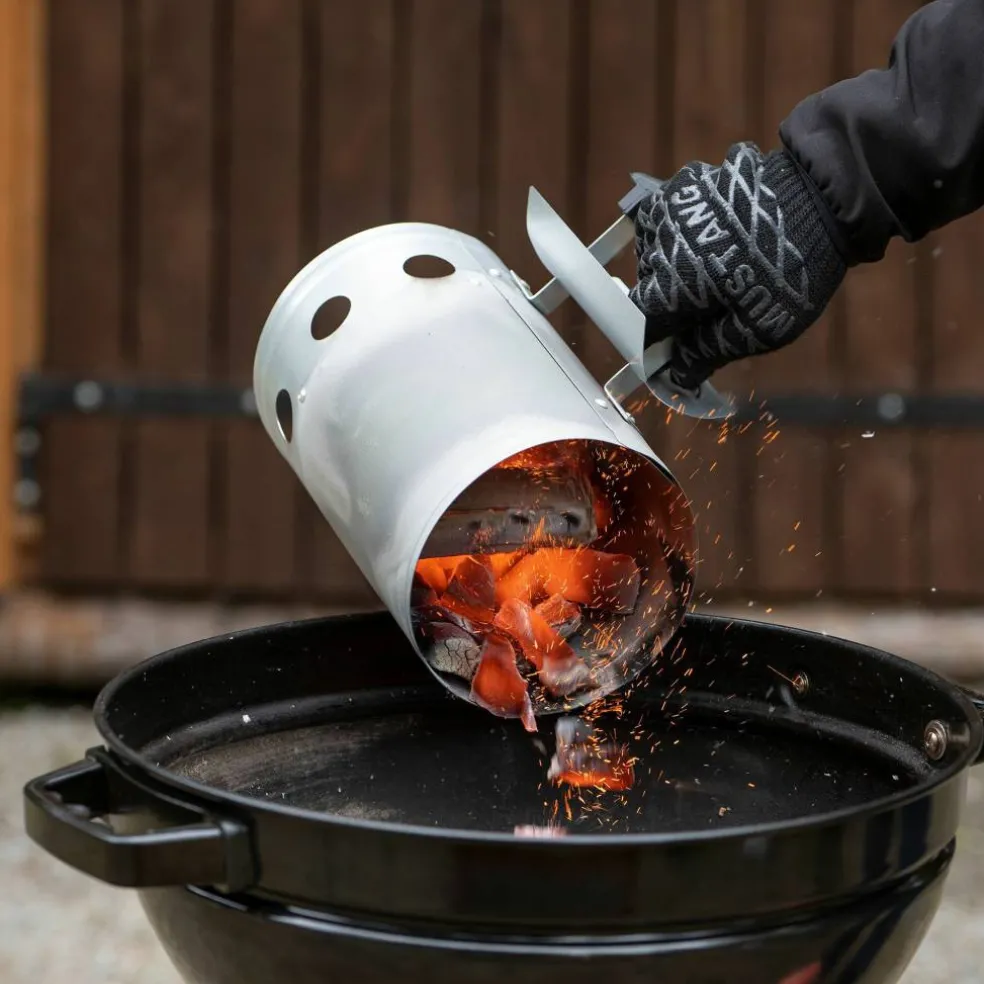 Grillhanske, Svart