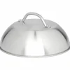 Grillkuppel i rustfritt stål Ø 22,5 cm