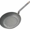 Grillpanne Karbonstål Lyonnaise Mineral B Dia 26 cm