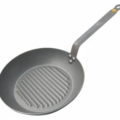 Grillpanne Karbonstål Lyonnaise Mineral B Dia 26 cm