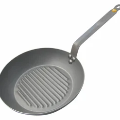 Grillpanne Karbonstål Lyonnaise Mineral B dia: 32 cm