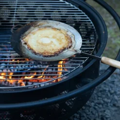 Grillpanne med sammenleggbart håndtak