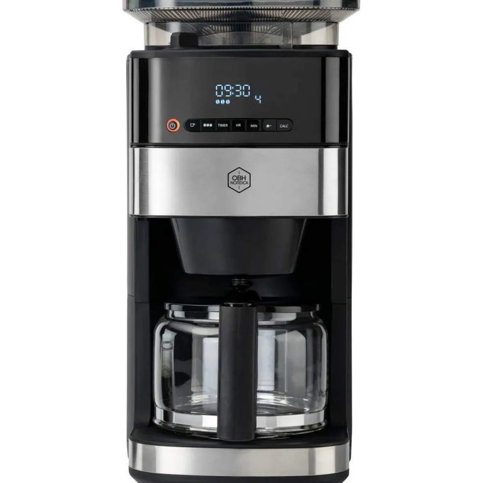 Grind Aroma kaffemaskin, 1,25 liter, svart