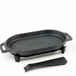 Grizzler grillplate, støpejern