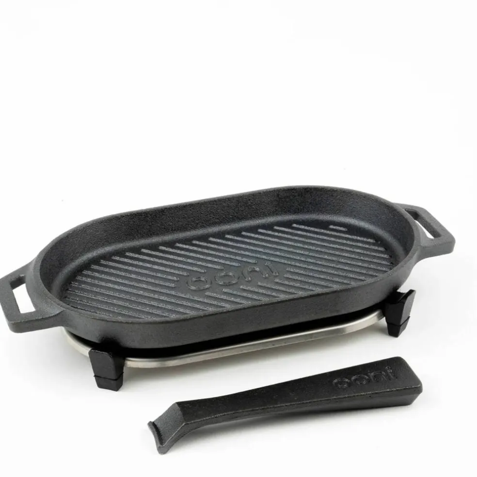 Grizzler grillplate, støpejern