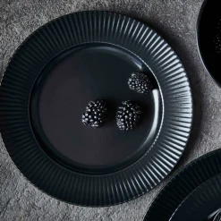 Groovy Tallerken 27 cm Svart Stengods