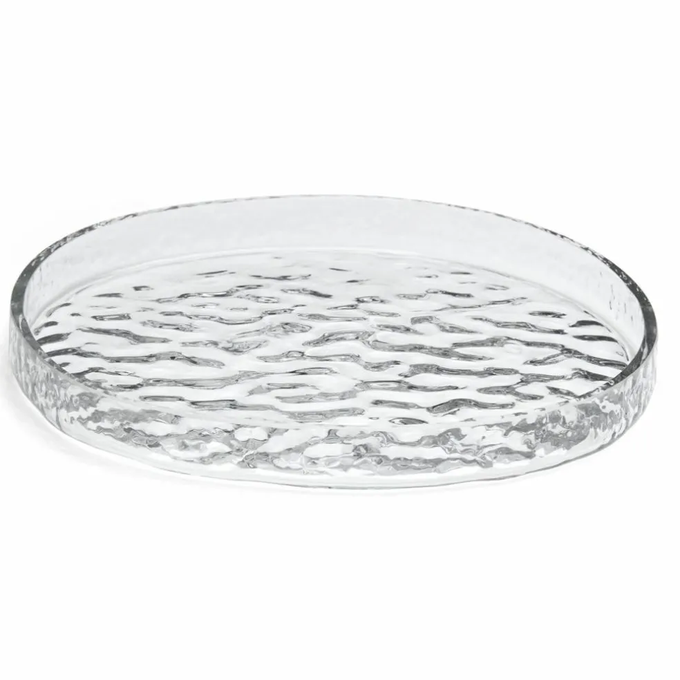 Gry fat 28 cm, clear