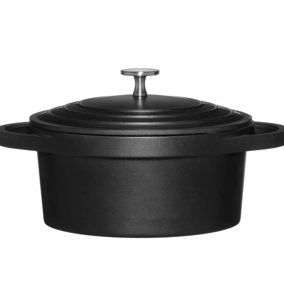 Gryte 20 cm, støpt aluminium