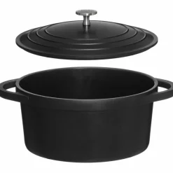 Gryte 24 cm, støpt aluminium