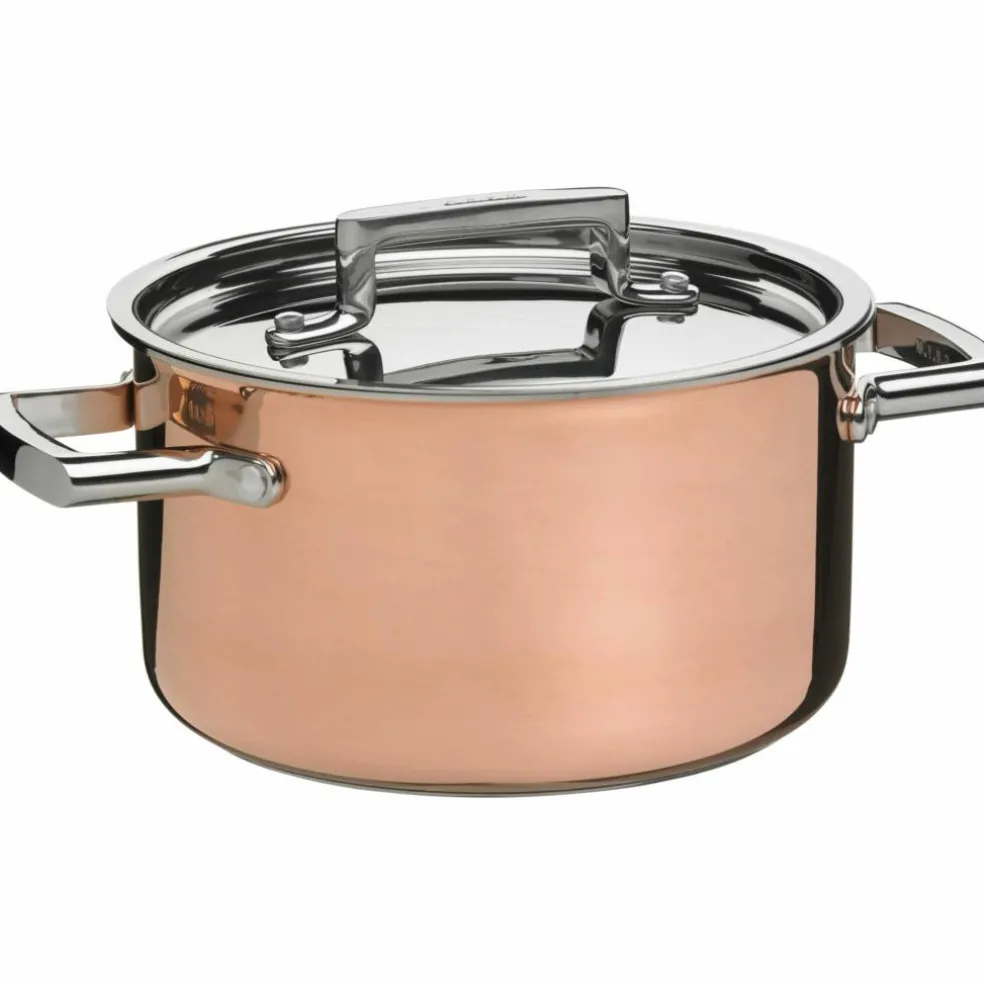 Gryte 6 liter Kobber