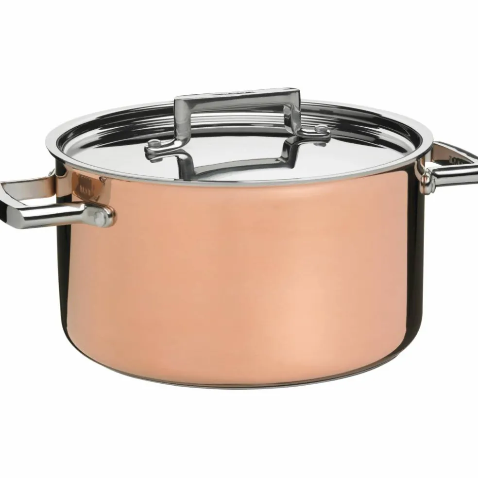 Gryte 6 liter Kobber