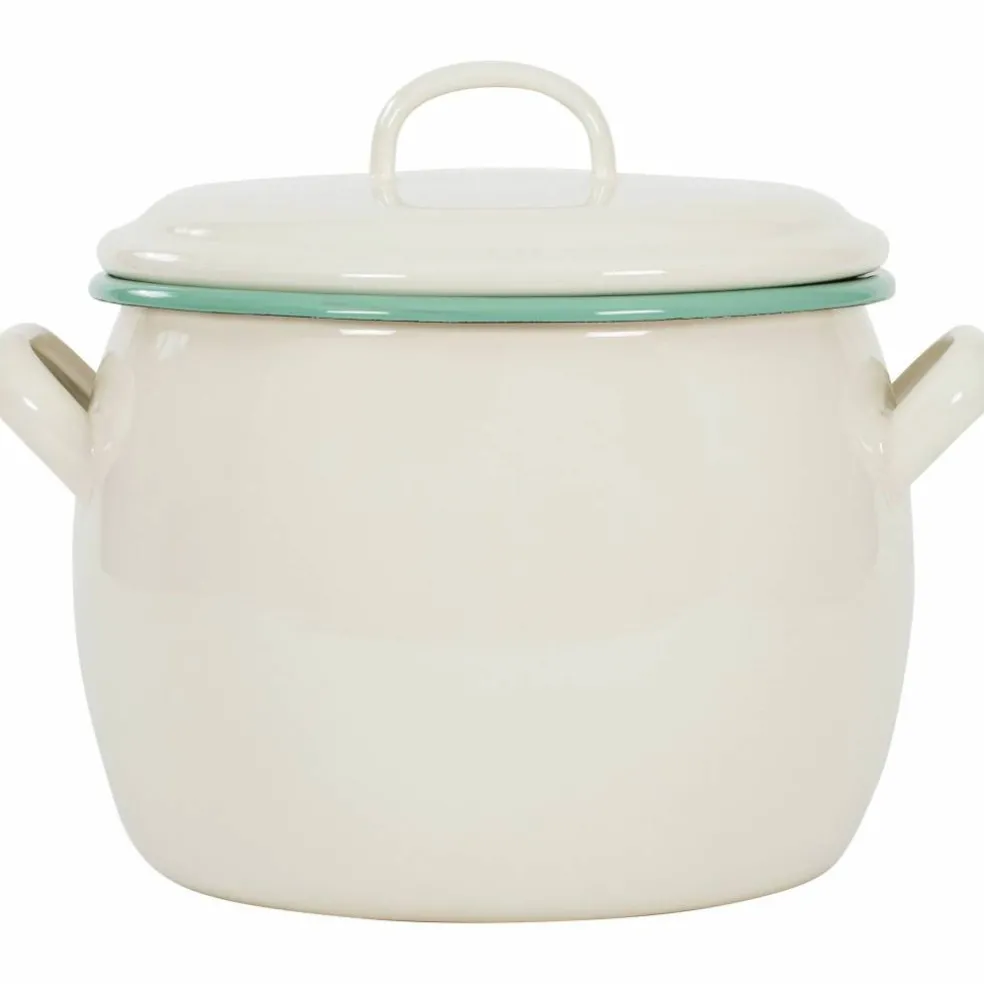Gryte 4 liter, kremfarget