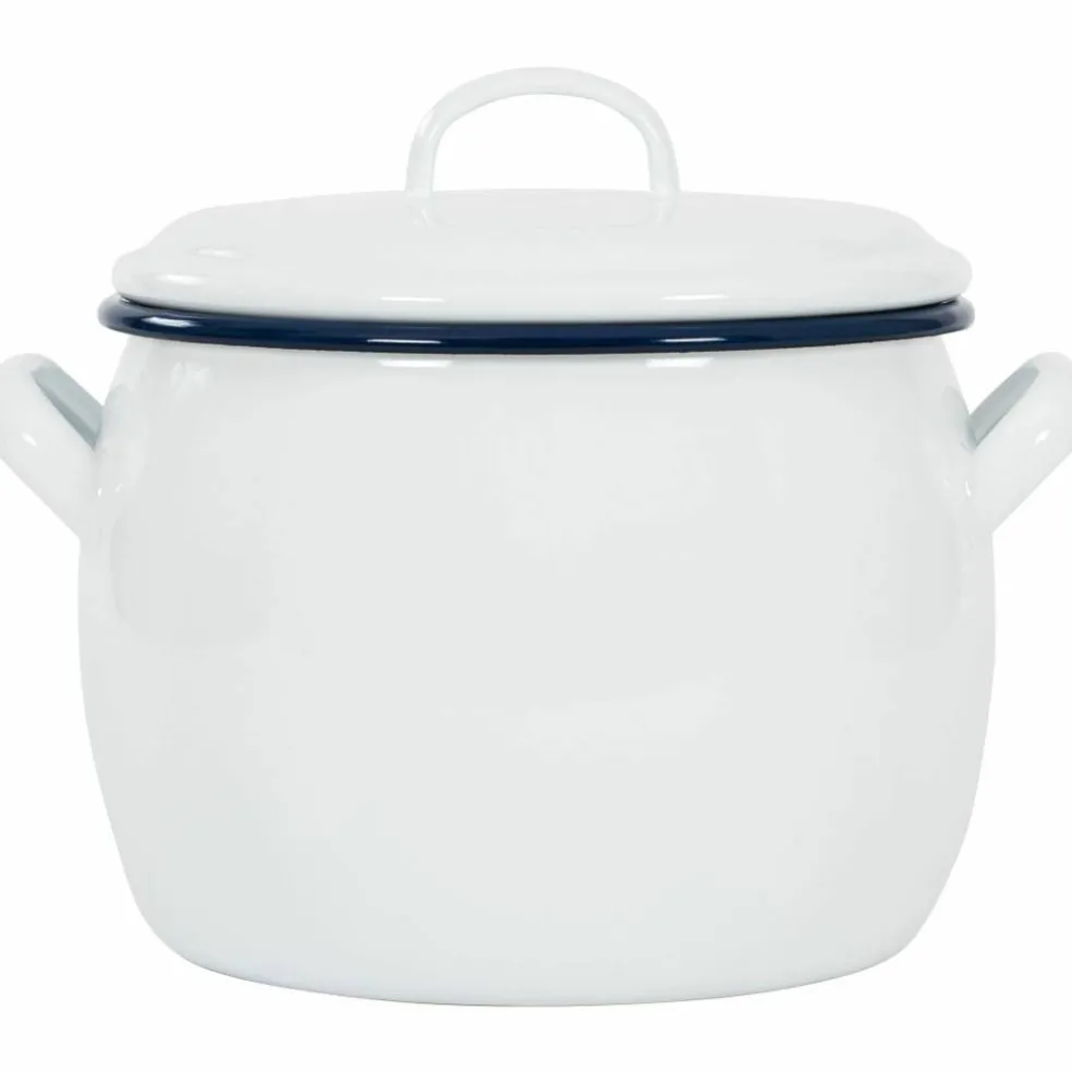 Gryte 4 liter, kremfarget