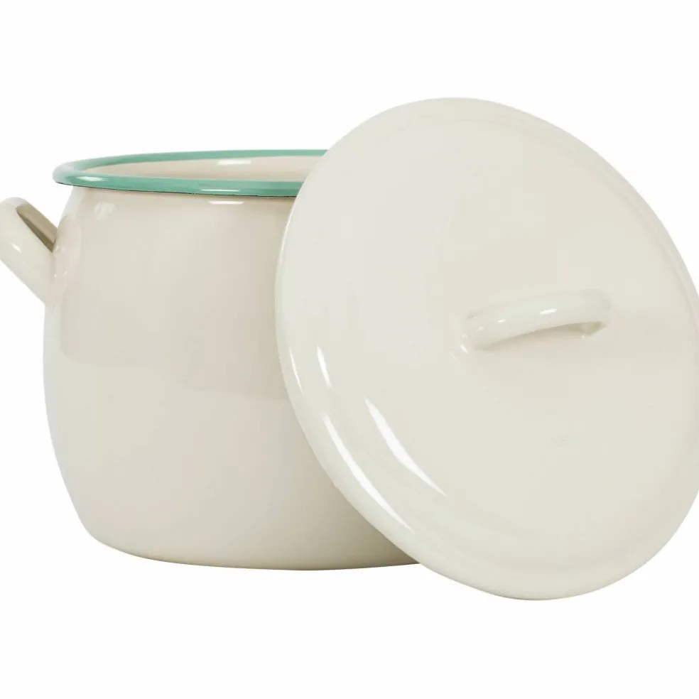 Gryte 4 liter, kremfarget