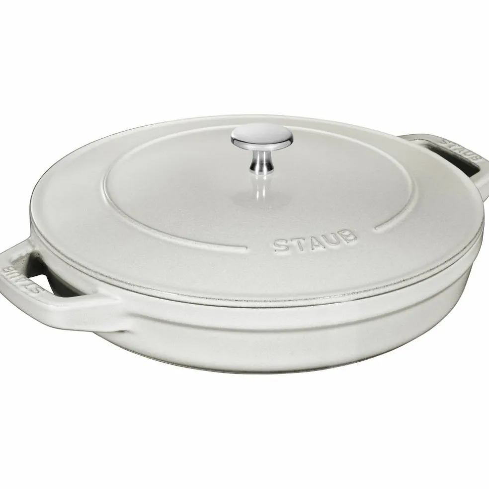 Grytesett i støpejern 24 cm, svart
