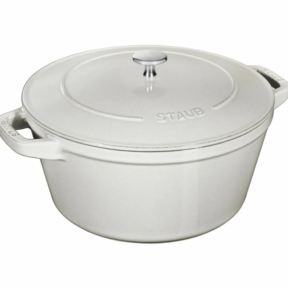 Grytesett i støpejern 24 cm, svart