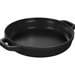 Grytesett i støpejern 24 cm, svart