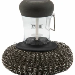 Gryteskrubb for stekeplate