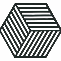 Gryteunderlag Black Hexagon