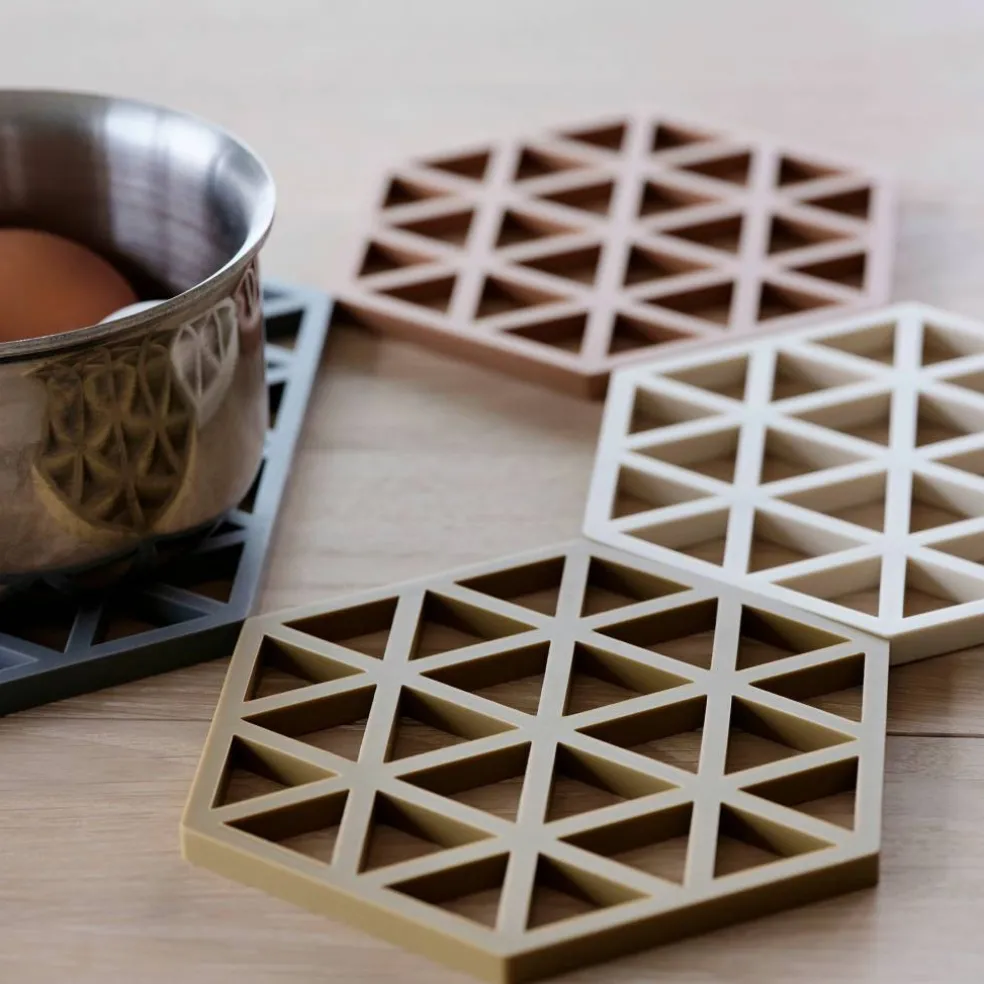 Gryteunderlag Hexagon Cool Gray