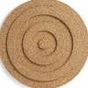 Gryteunderlag rund, 21 cm, naturell kork