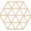 Grytunderlag Triangles, birch
