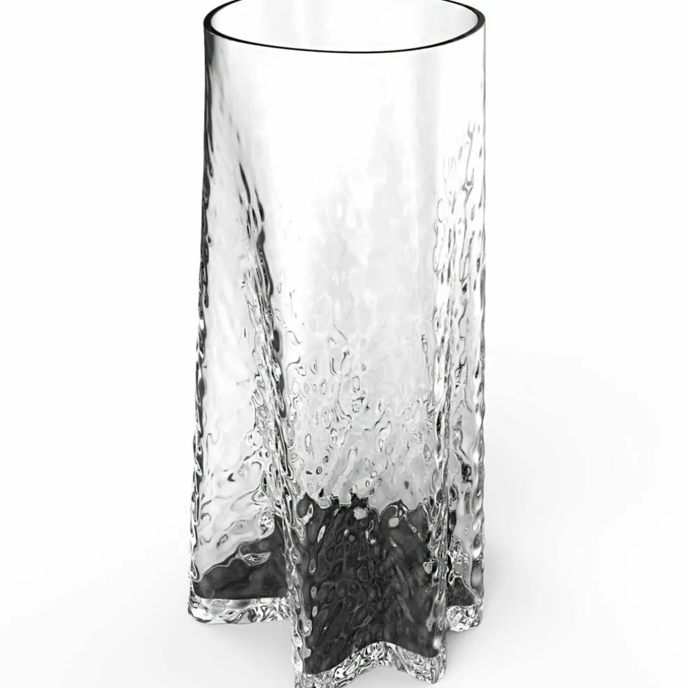 Gry vase, 30 cm, clear