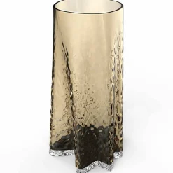 Gry vase, 30 cm, cognac