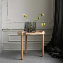 Gry Wide vase, 19 cm, smoke