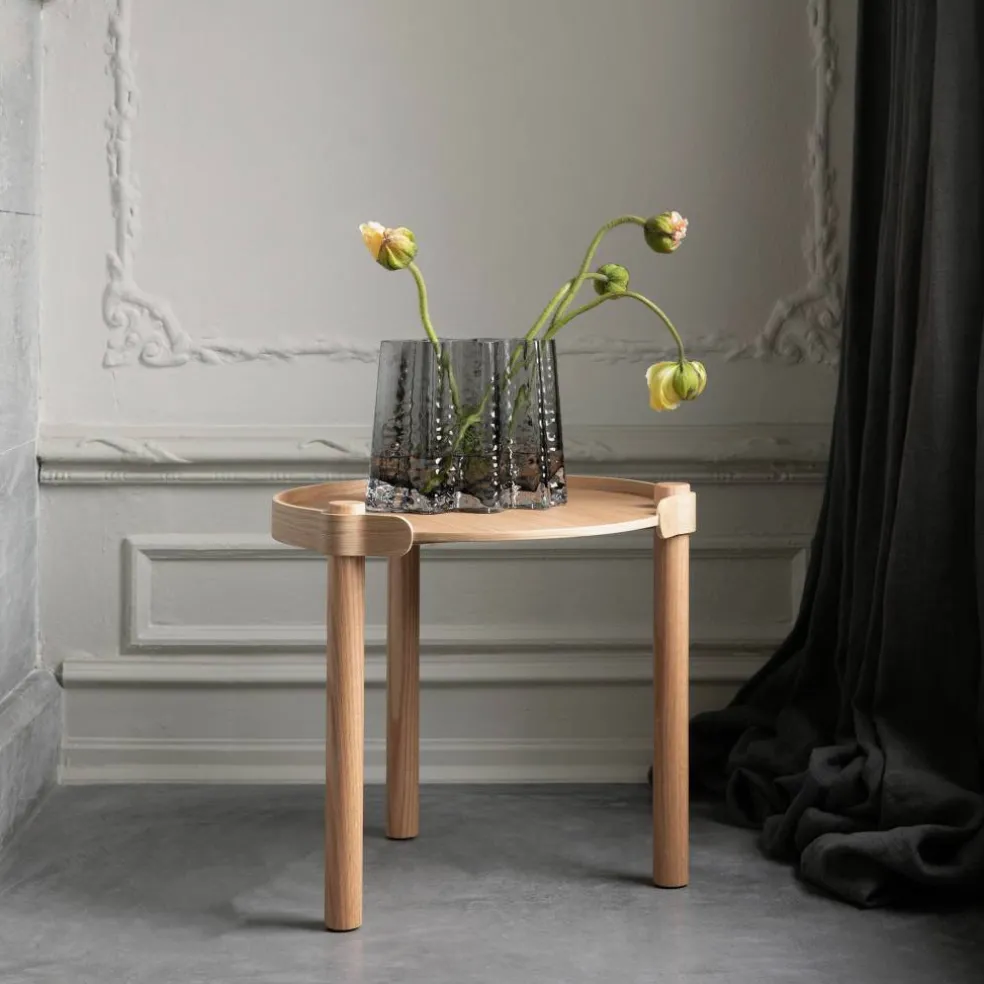 Gry Wide vase, 24 cm, smoke
