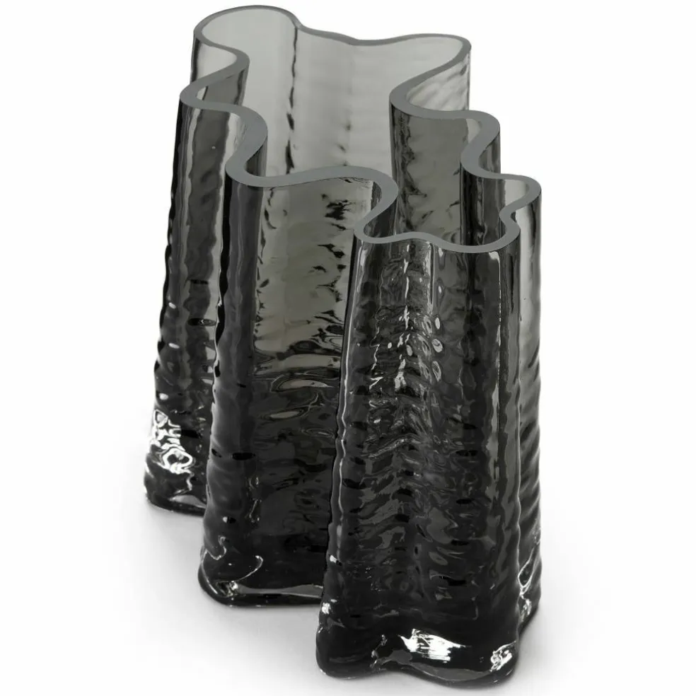 Gry Wide vase, 24 cm, smoke