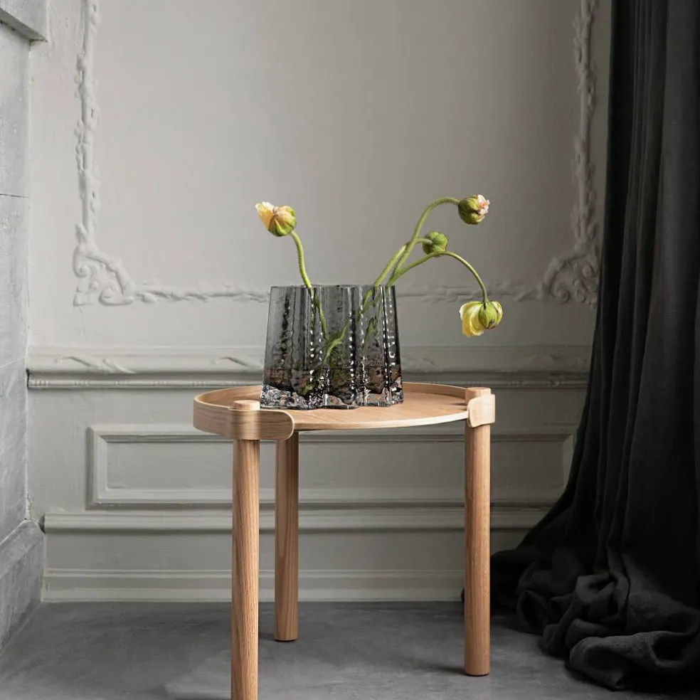 Gry Wide vase, 24 cm, smoke