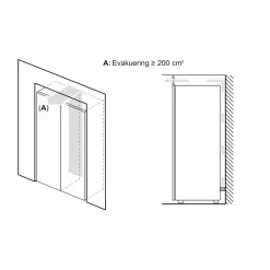 GS36NVIEP iQ300 Inox-Easycleen fryser
