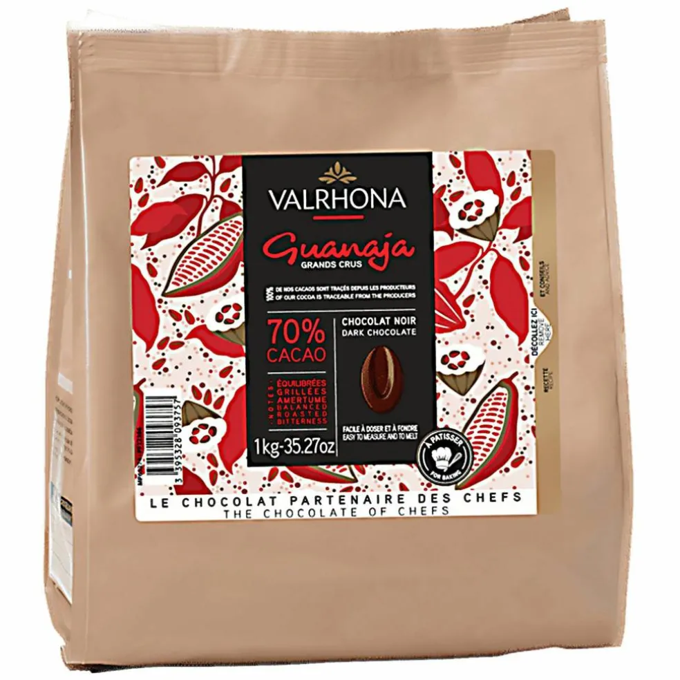 Guanaja 70% mørk sjokolade, 1 kg
