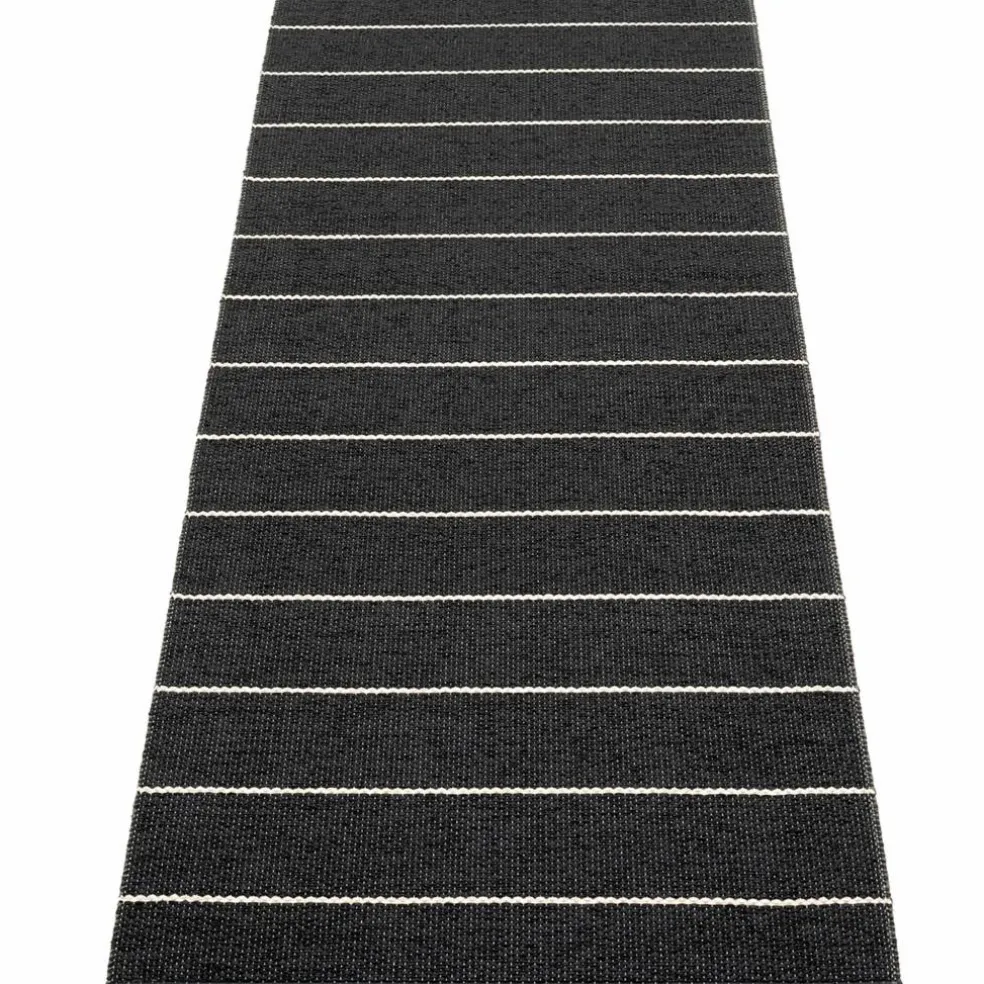 Gulvteppe Carl, 70 x 270 cm, black/charcoal
