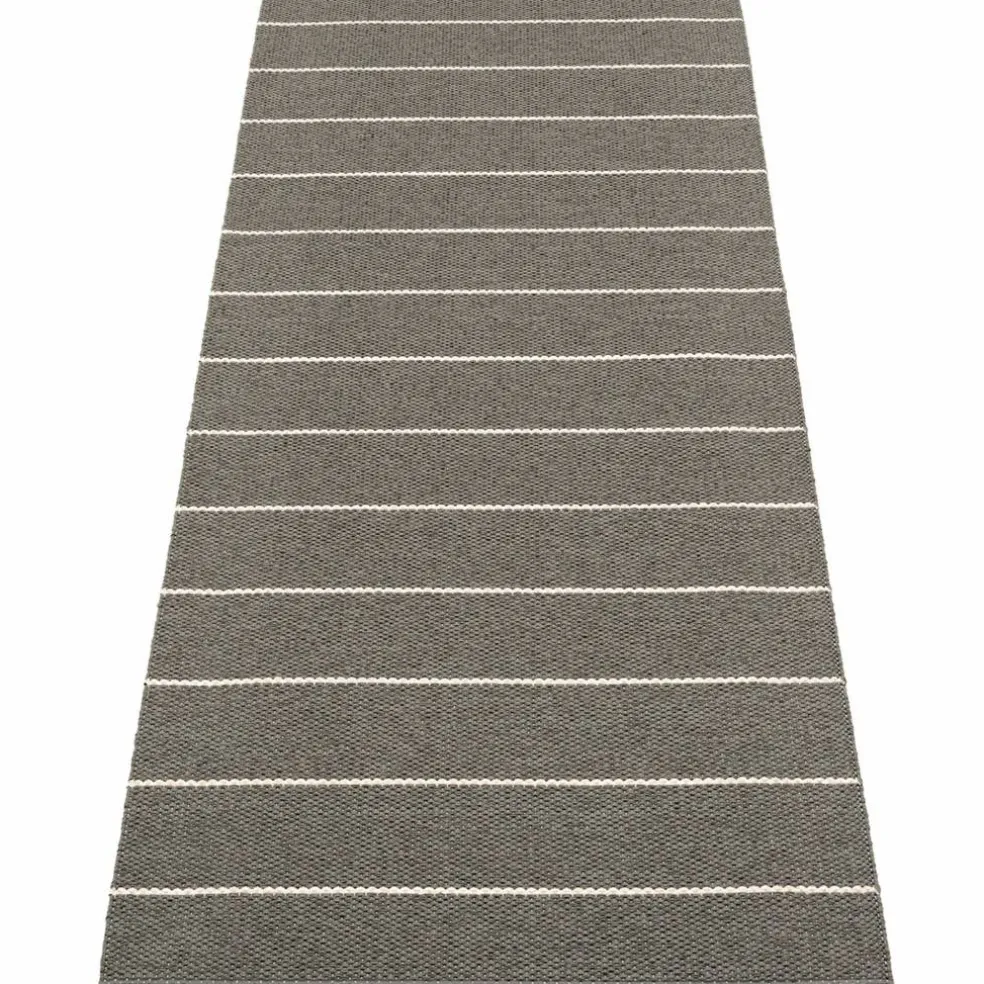 Gulvteppe Carl, 70 x 270 cm, black/charcoal