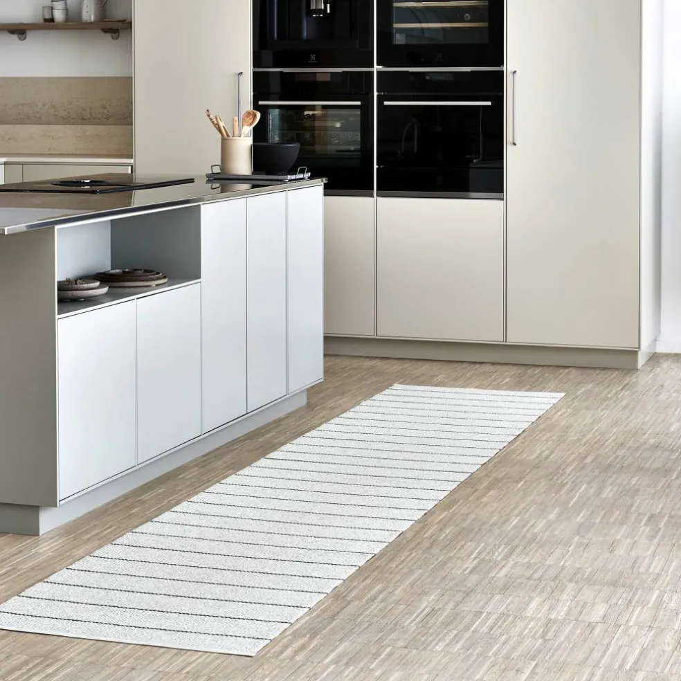 Gulvteppe Carl, 70 x 270 cm, warm grey/fossil grey