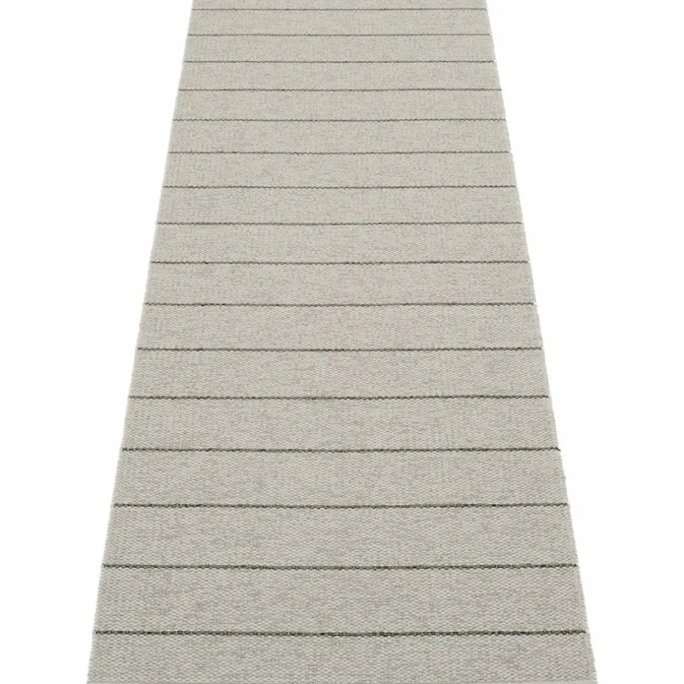 Gulvteppe Carl, 70 x 270 cm, warm grey/fossil grey