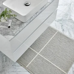 Gulvteppe Fred, 70 x 270 cm., linen/vanilla