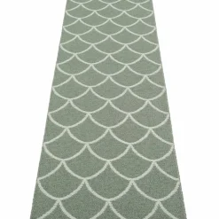 Gulvteppe Kotte, 70 x 150 cm, army/sage